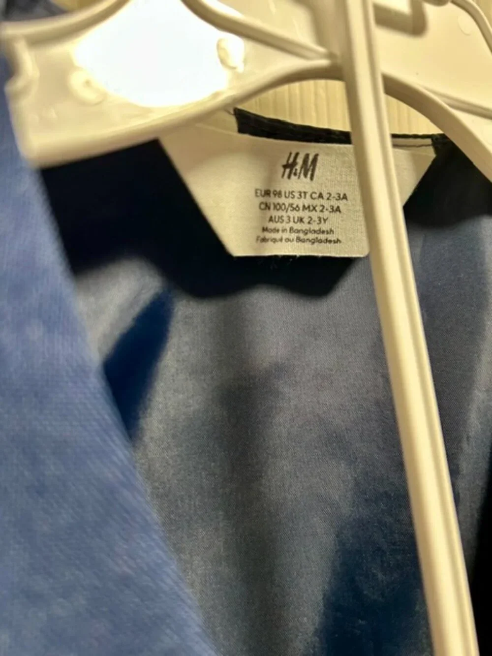 H&M Navy Blue Boys Dress Vest and Pants Set